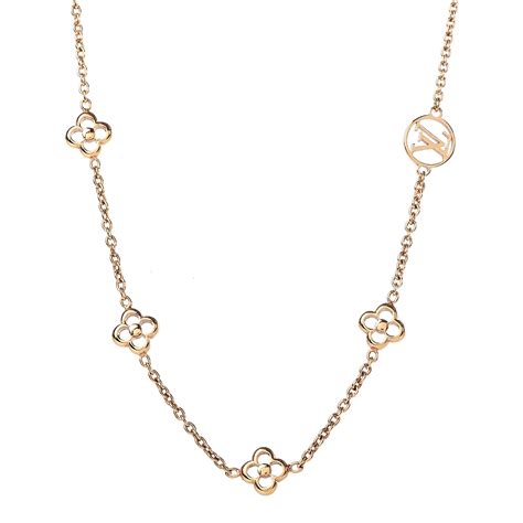 collier louis vuitton femme fleur